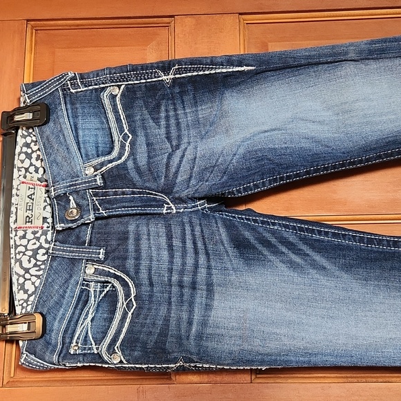 Ariat Women's Blue Boot Cut Jeans - Picture 2 of 7